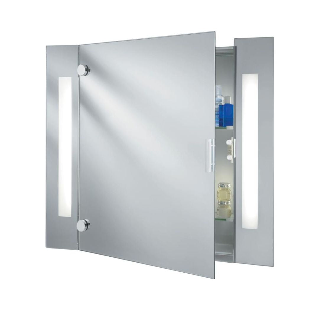 Bathroom Mirror Cabinet with Shaving Socket