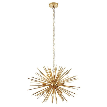 Orta 9 Light Gold Pendant Ceiling Light