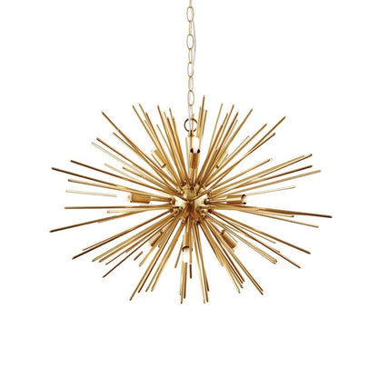 Orta 9 Light Gold Pendant Ceiling Light