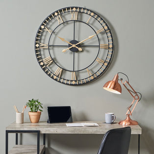 Bronze Round Clock