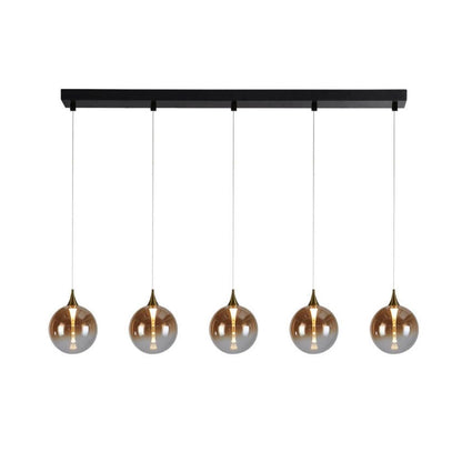 Alchemy 5 Light Black LED Pendant Bar