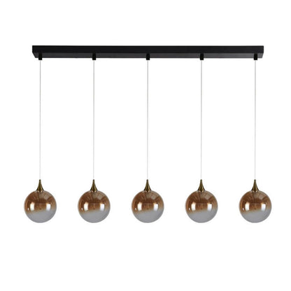 Alchemy 5 Light Black LED Pendant Bar