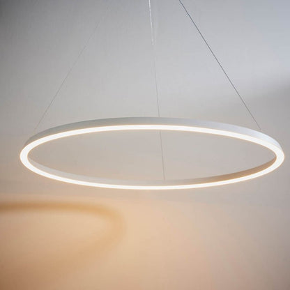 Staten Matte White LED Pendant Ceiling Light