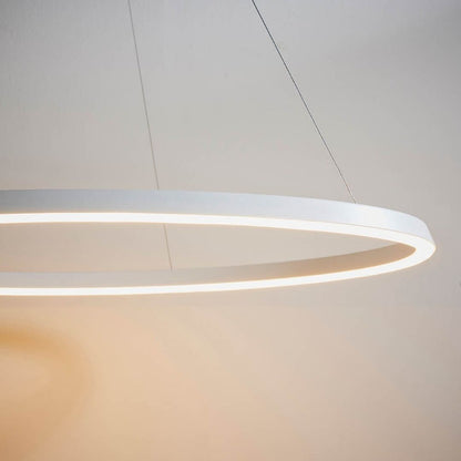 Staten Matte White LED Pendant Ceiling Light