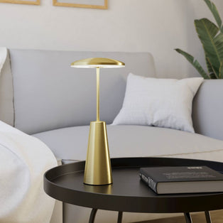 Piccola Gold LED Rechargeable Touch Table Lamp