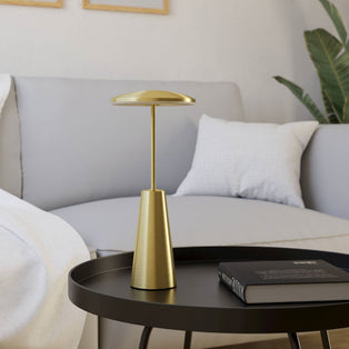 Piccola Gold LED Rechargeable Touch Table Lamp