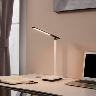 Iniesta Rechargeable White Touch Desk Table Lamp