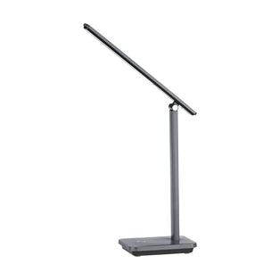 Iniesta Rechargeable Grey Touch Desk Table Lamp