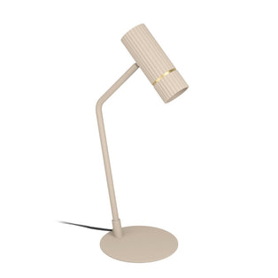 Caminia Sand & Gold Desk Table Lamp