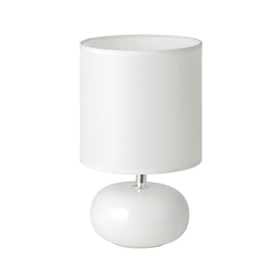 Trondio White Ceramic Table Lamp