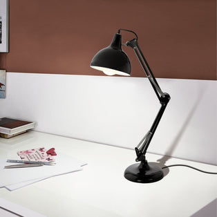 Borgillio Black Desk Table Lamp