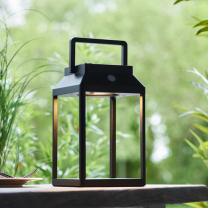 Linterna Small LED PIR Outdoor Black Lantern