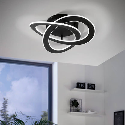 Rolimare Cool While LED Flush Ceiling Light