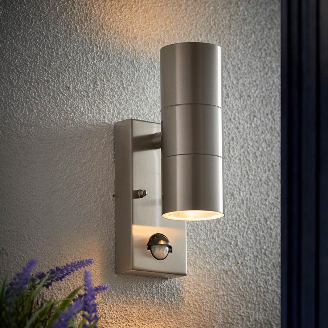 Canon PIR Outdoor Up/Down Wall Light