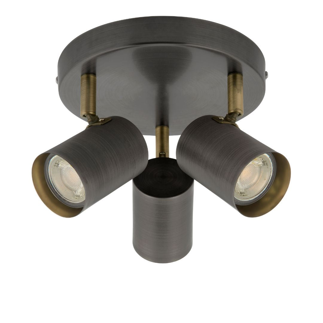 Hereford Flush LED 3 Light Spotlight Ceiling Light