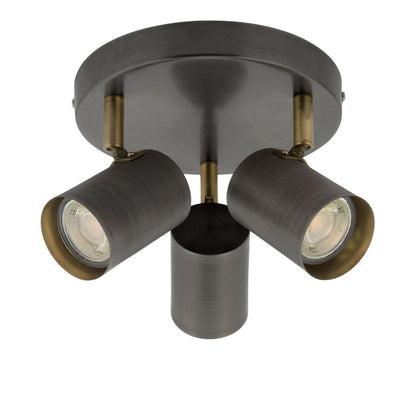 Hereford Flush LED 3 Light Spotlight Ceiling Light