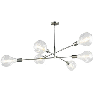 Alana Satin Chrome Ceiling Pendant