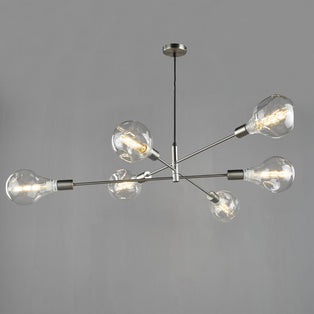 Alana Satin Chrome Ceiling Pendant