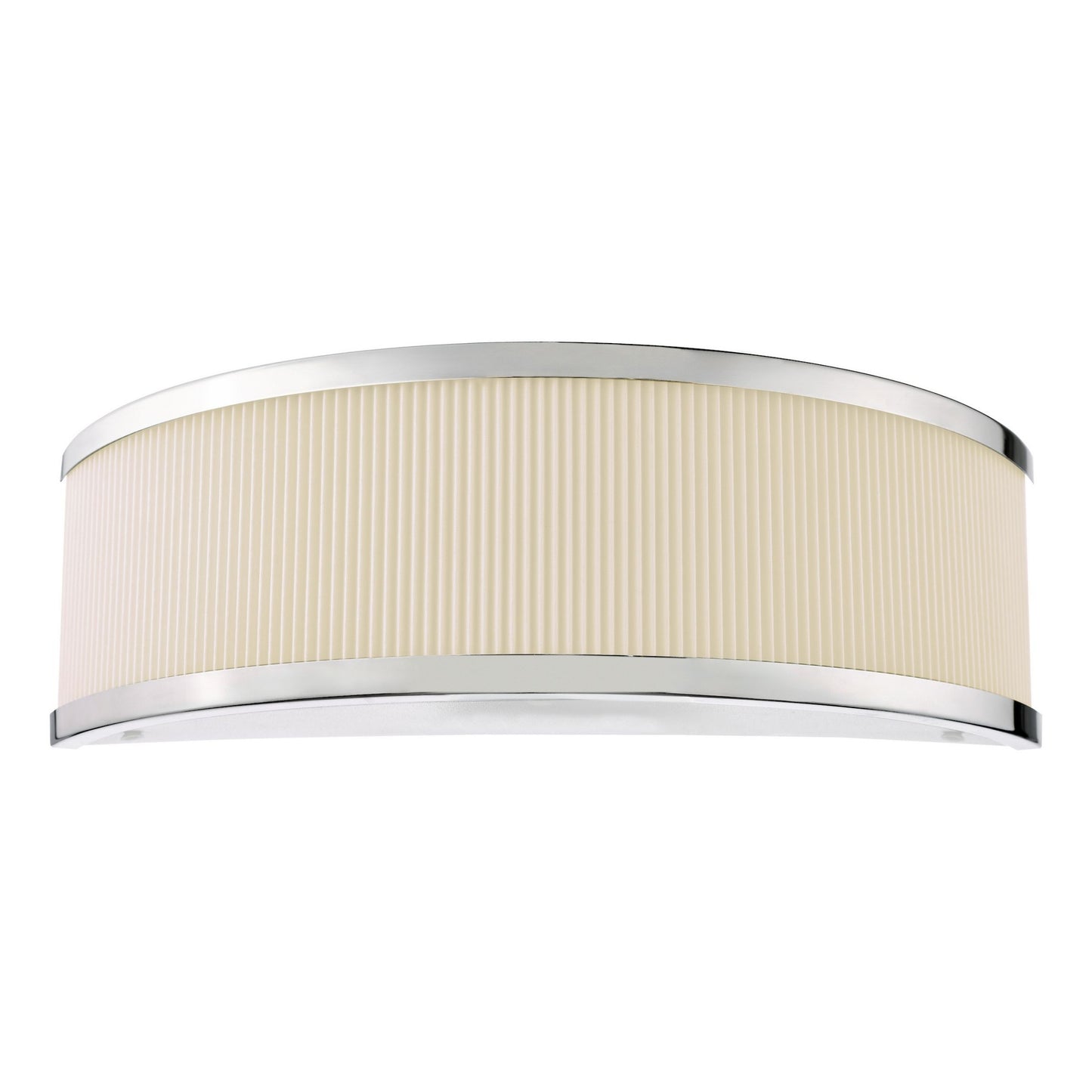 Alvaro Polished Chrome & Ivory Wall Light