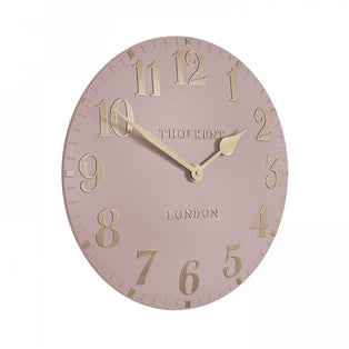 Thomas Kent 12" Arabic Wall Clock Blush Pink