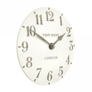 Thomas Kent 12" Arabic Wall Clock Limestone