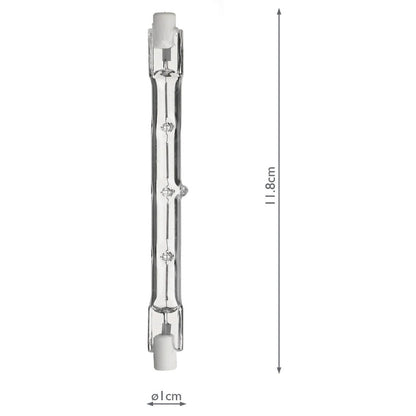 R7S 120w Dimmable Halogen Light Bulb