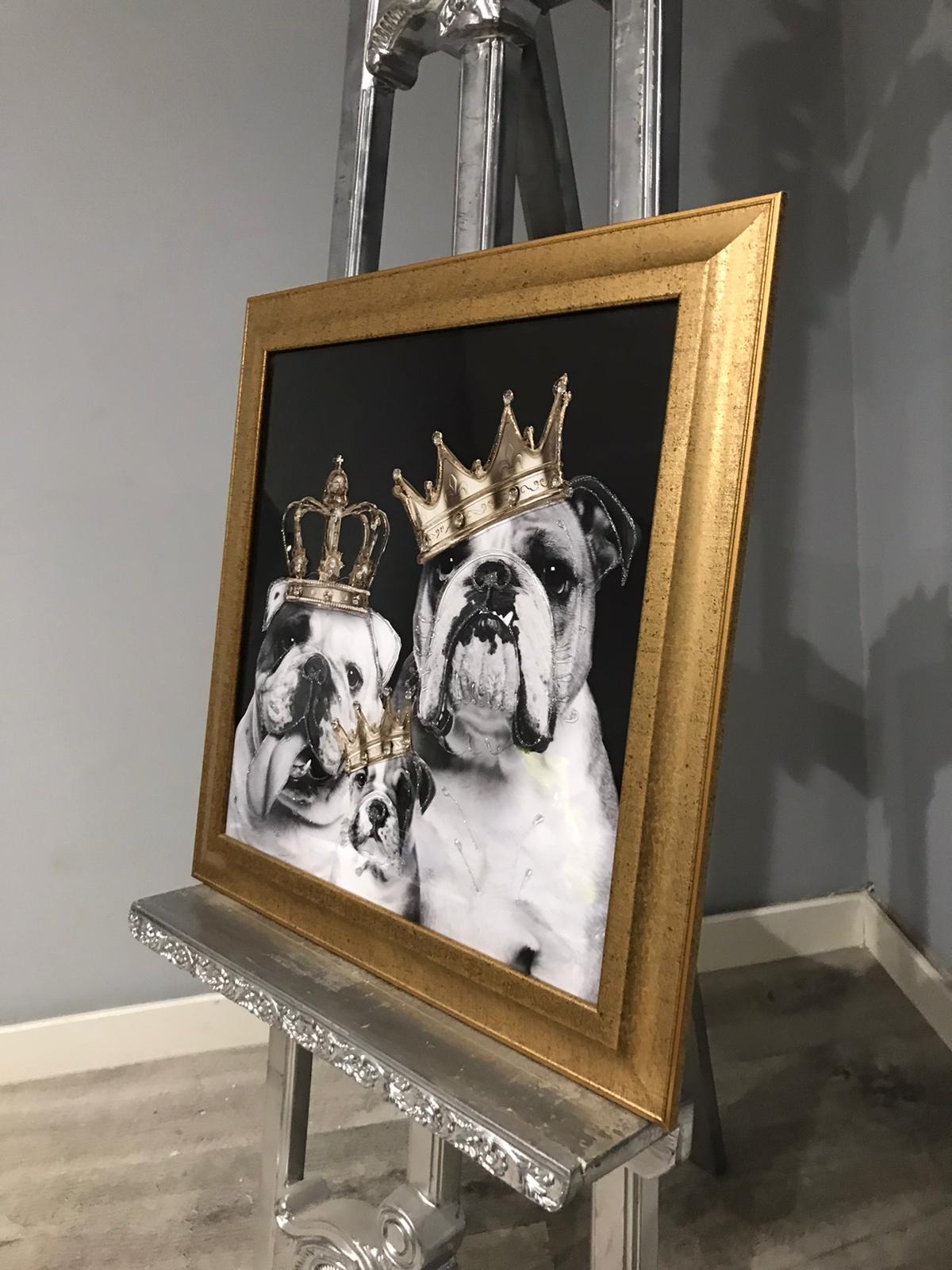 Bulldog Framed Wall Art