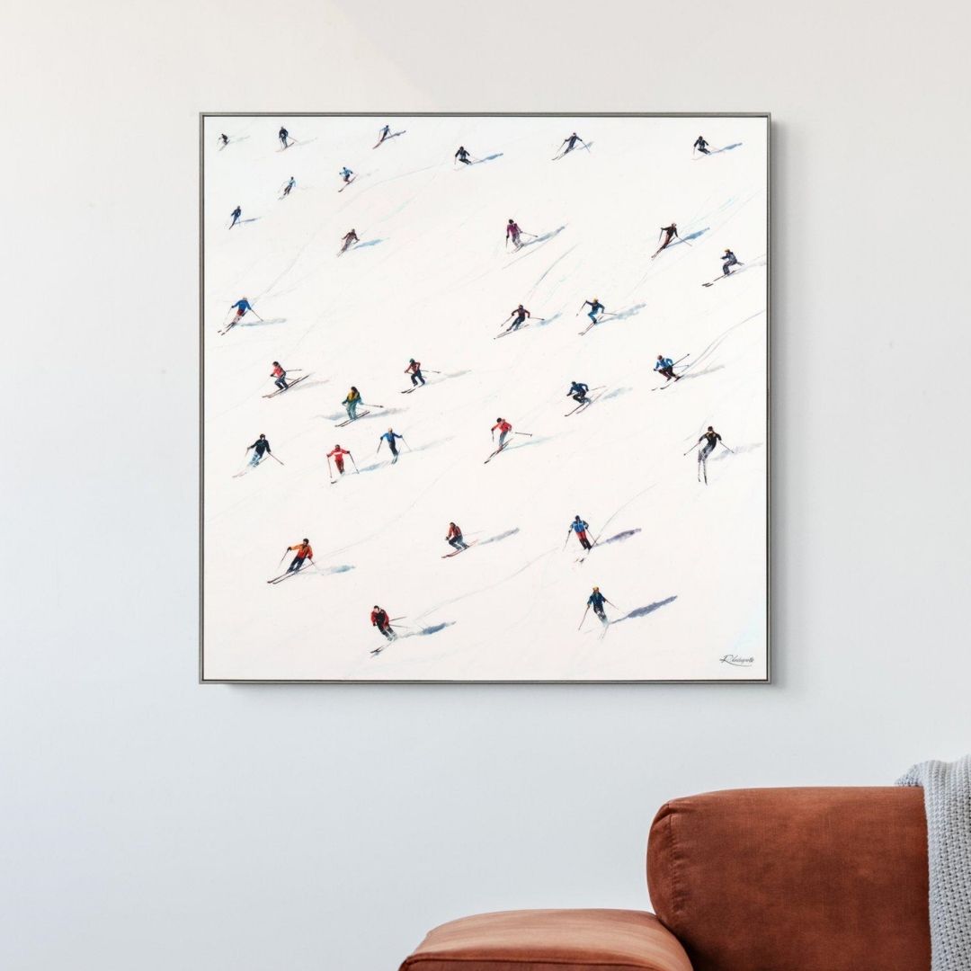 Downhill Framed Wall Art