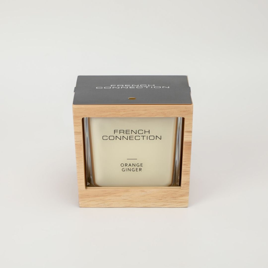 French Connection 4 Wick Scented Candle Orange Ginger