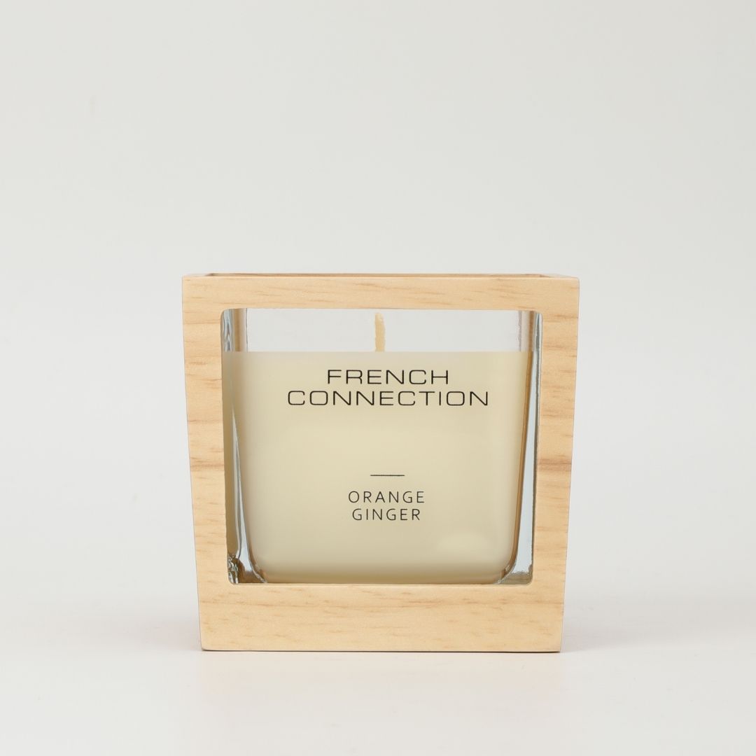 French Connection 1 Wick Scented Candle Orange Ginger