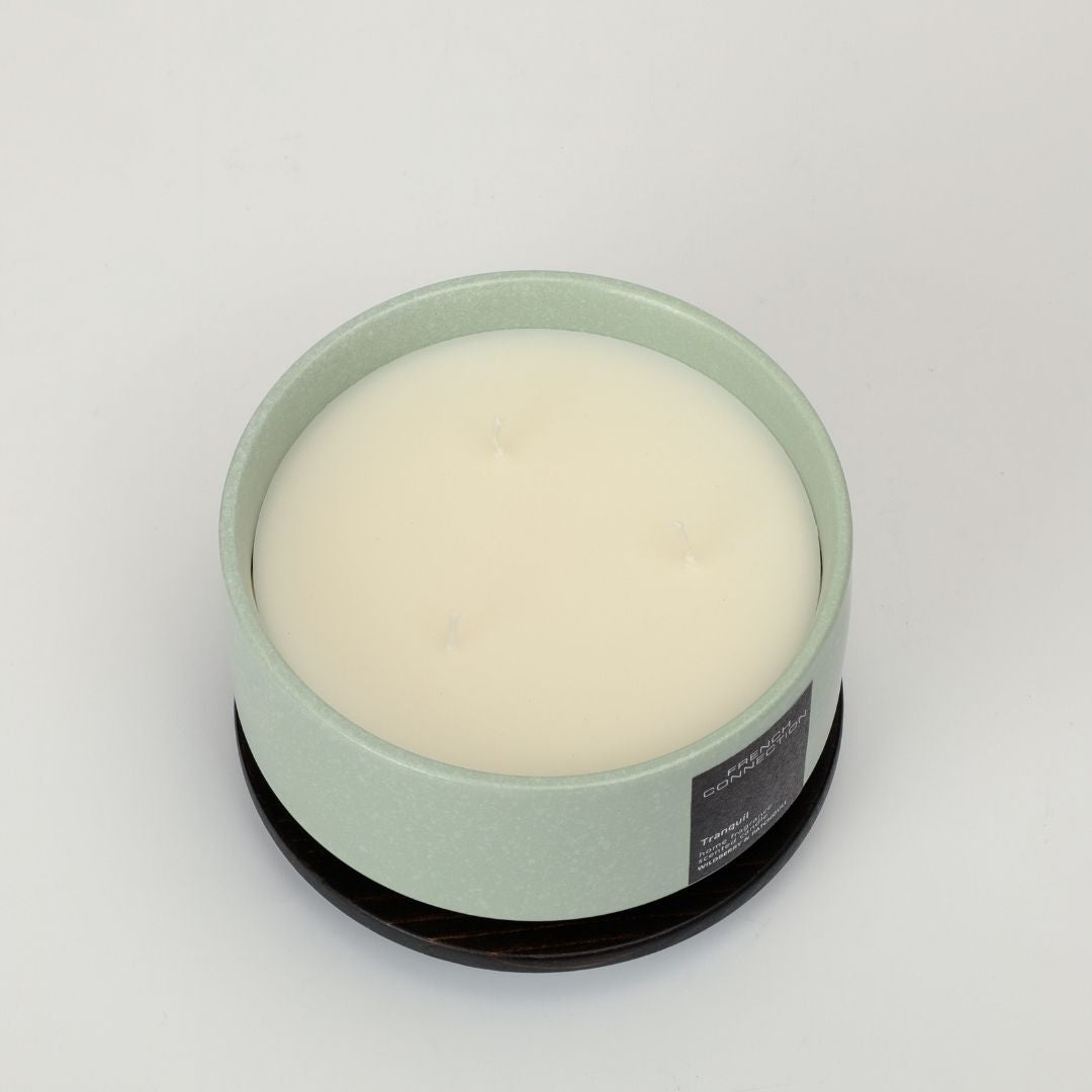 French Connection 3 Wick Scented Candle Tranquil