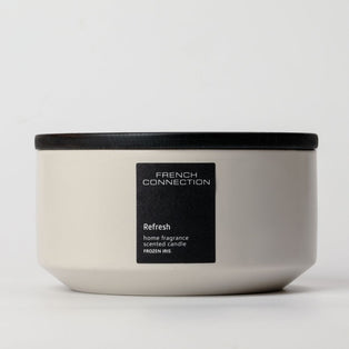 French Connection 3 Wick Scented Candle Refresh