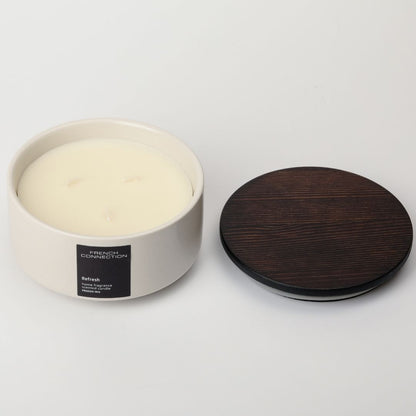 French Connection 3 Wick Scented Candle Refresh