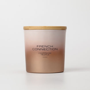 French Connection 2 Wick Scented Candle Champagne Truffle