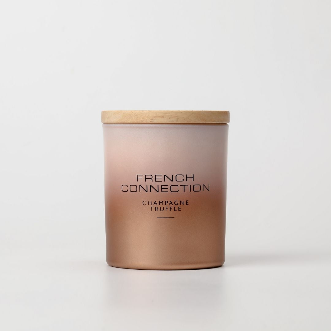 French Connection 1 Wick Scented Candle Champagne Truffle