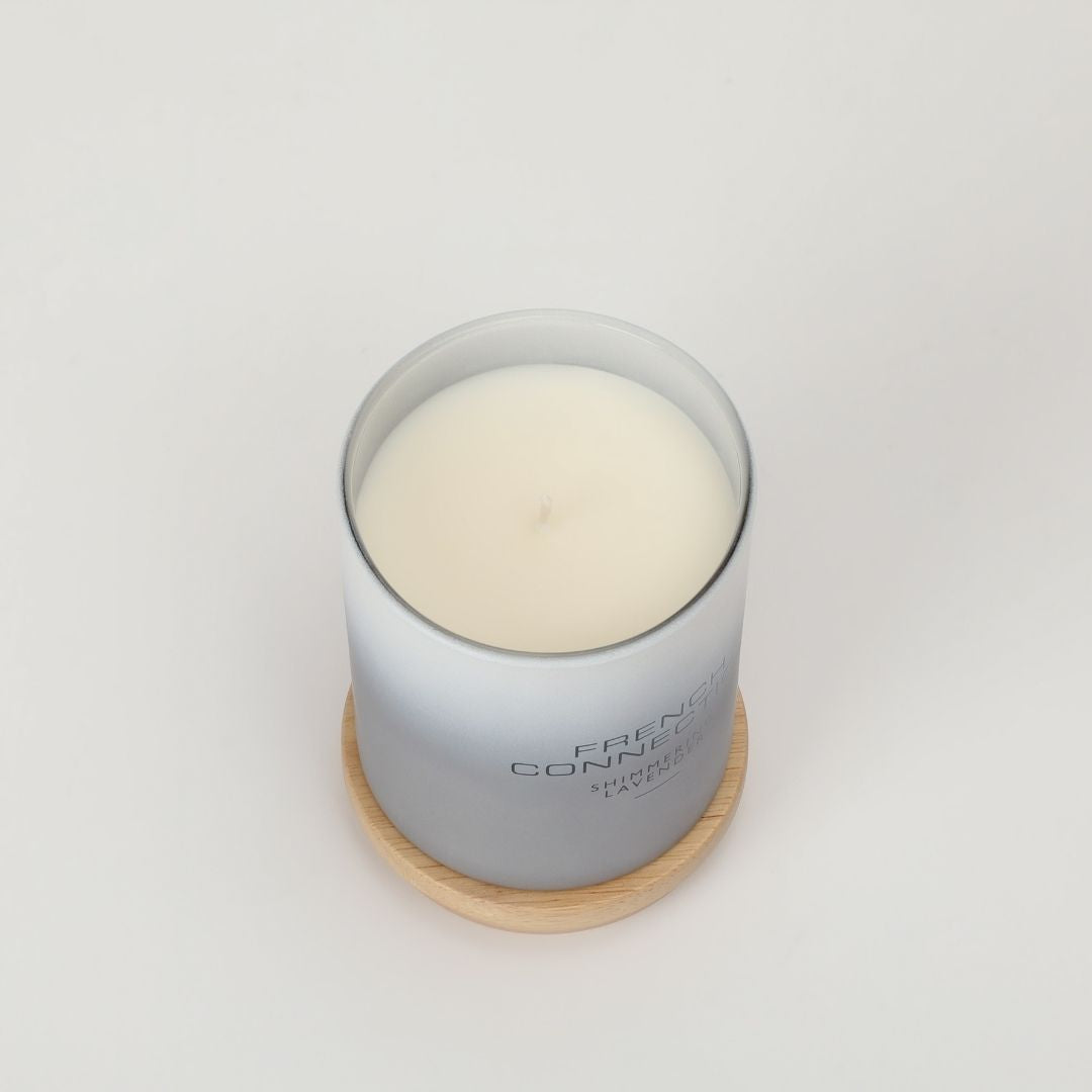 French Connection 1 Wick Scented Candle Shimmering Lavender