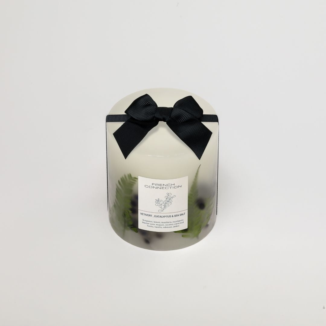 French Connection 1 Wick Scented Candle Vetivert, Eucalyptus & Sea Salt