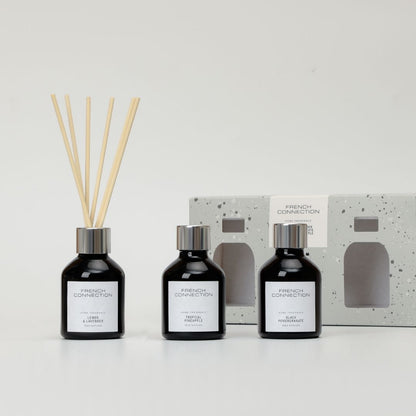 French Connection Set of 3 Small Mixed Reed Diffusers