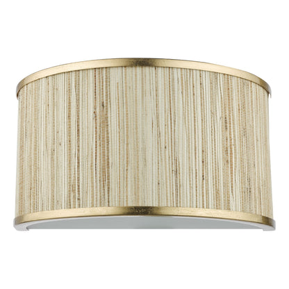 Fenella 2 Light Gold Wall Light