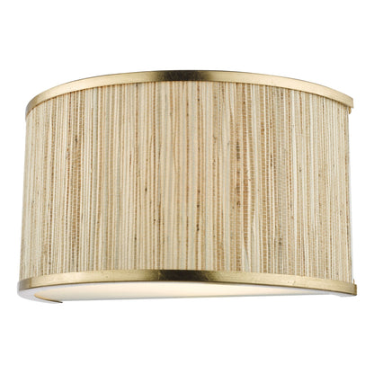 Fenella 2 Light Gold Wall Light