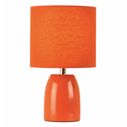 Opal Burnt Orange Ceramic Table Lamp