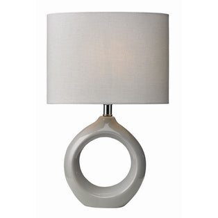 Isla Grey Ceramic Table Lamp