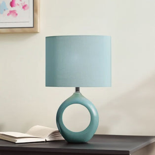 Isla Blue Ceramic Table Lamp