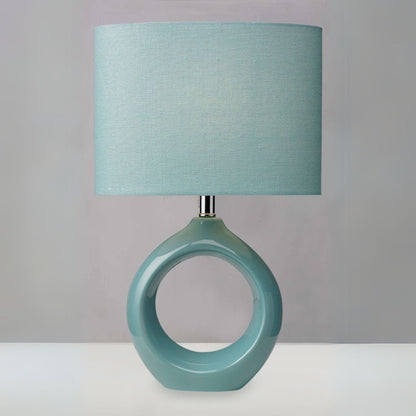 Isla Blue Ceramic Table Lamp