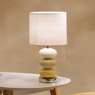 Esme Ochre Yellow Ceramic Table Lamp