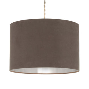 Velvie Grey Easy Fit Pendant Shade