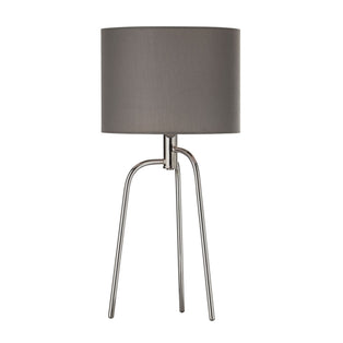 Jerry Polished Chrome Tripod Table Lamp