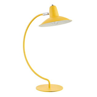 Charlie Yellow Curved Desk Table Lamp