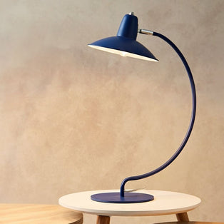 Charlie Curve Blue Desk Table Lamp