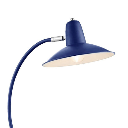 Charlie Curve Blue Desk Table Lamp